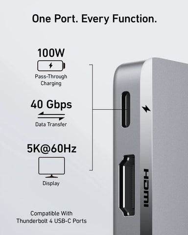 Anker 547 USB-C Hub (7-in-2, for MacBook)