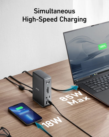 Refurbished Anker 575 USB-C Docking Station (13-in-1)