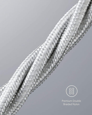 New Nylon USB-C to USB-C 100W Cable (10 ft)