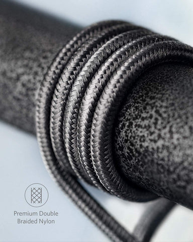 2-Pack New Nylon USB C to USB C Cable (3.3ft 60W)